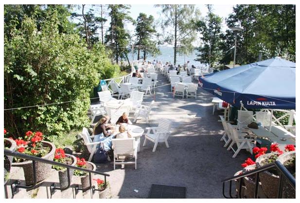 Ravintola Pihlajasaari Front Terrace