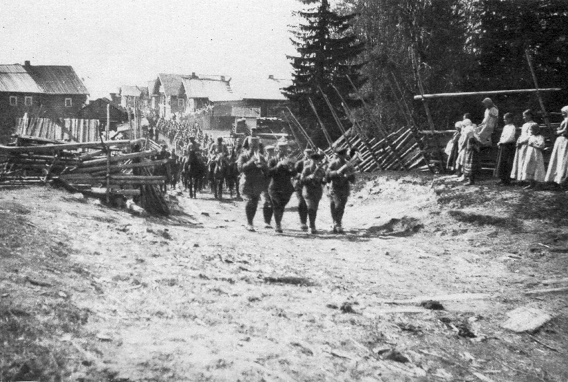 Marching to war: Captain Sihvonen and volunteers  on the Olonets Expedition, the southern front in 1919