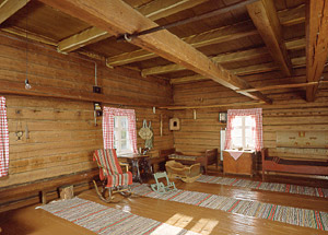 The Interior ot the lyytikkalan-farmhouse.