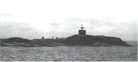 The 19th century recognition-beacon on the Isle of Bengtskär