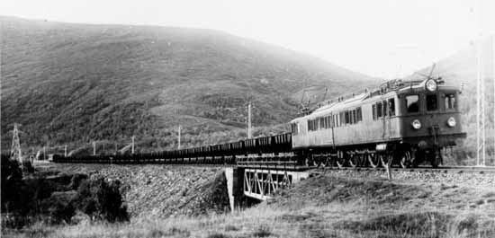 Iron Ore Train on the Narvik LIne