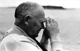 Tuomas Vohlonen, leader of the Lyngenfjord Survey Team, Winter 1938