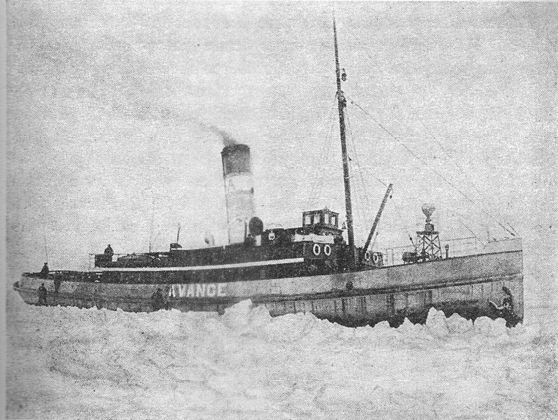Finnish Icebreaker Apu, originally built as Avance in 1899
