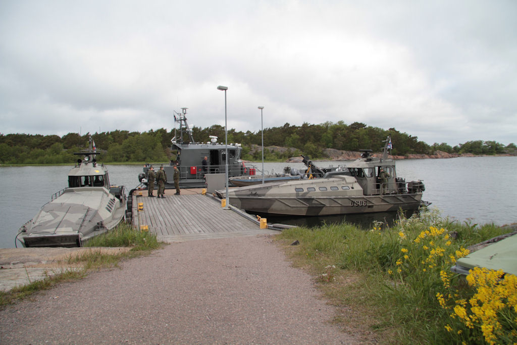 Jurmo (boat type) docked at Örö  - Exercise Jamina 2012
