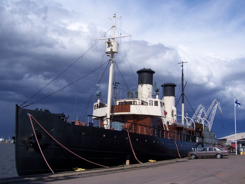 Finnish icebreaker Tarmo at the Kotka Maritime Museum in 2006